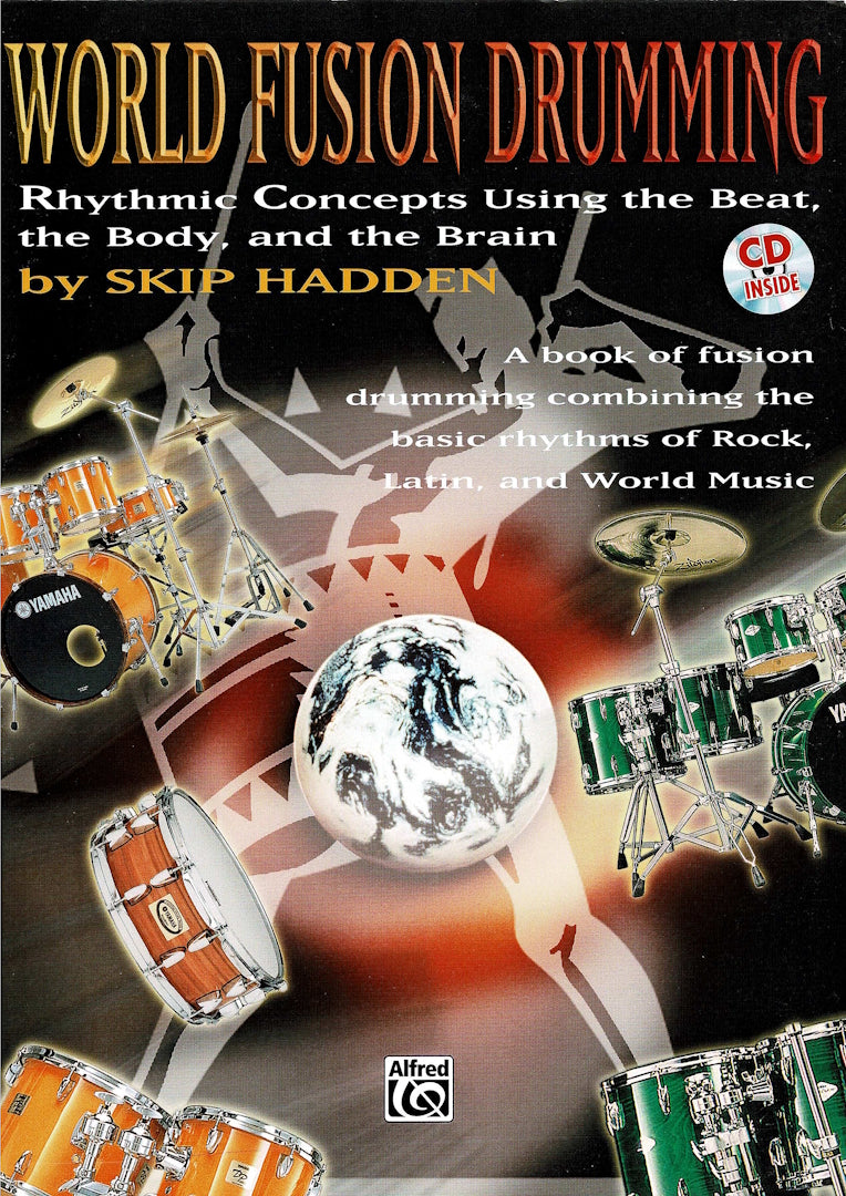 Cover of the book World Fusion Drumming by Skip Hadden